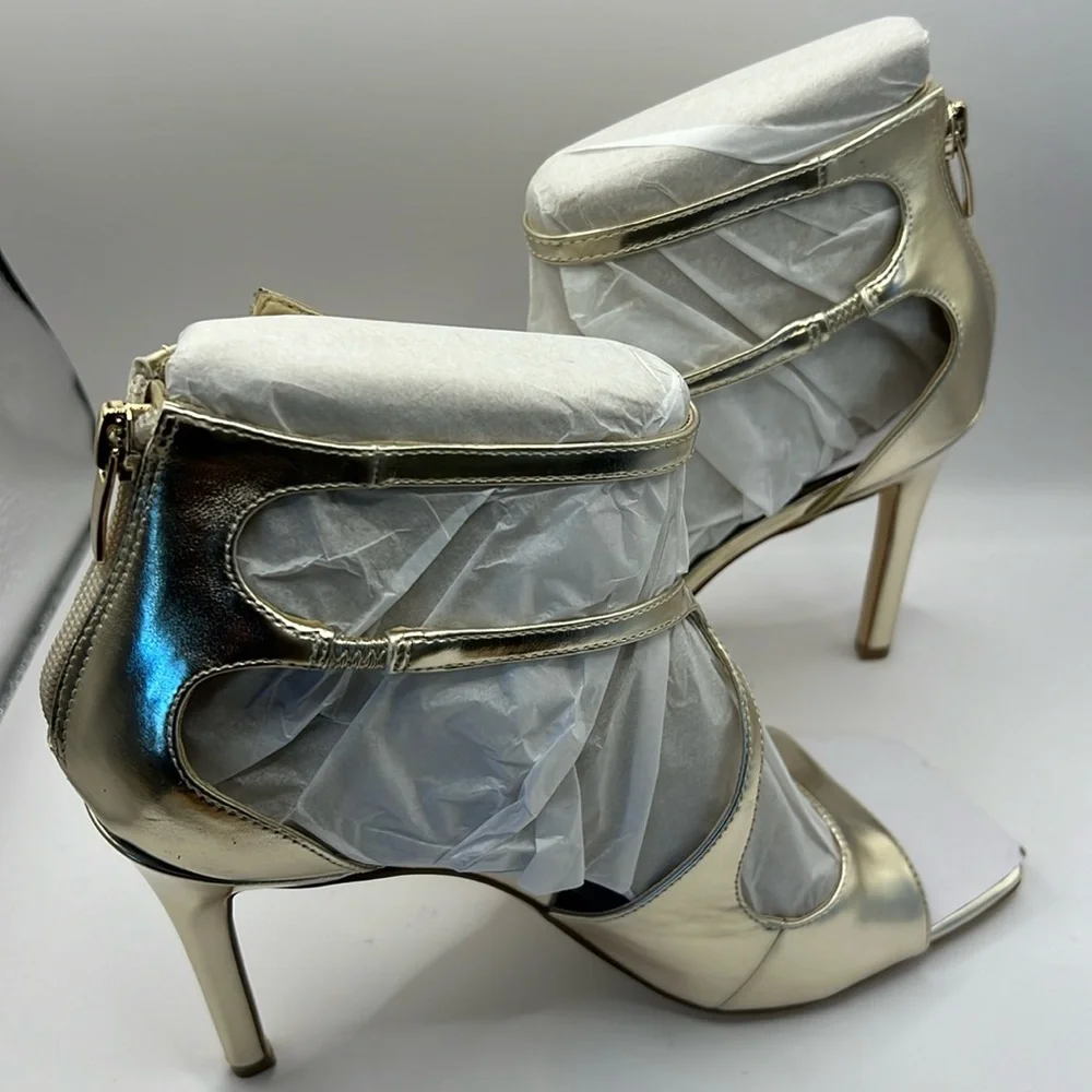 Nine West Tulah3 Gold sandals NIB